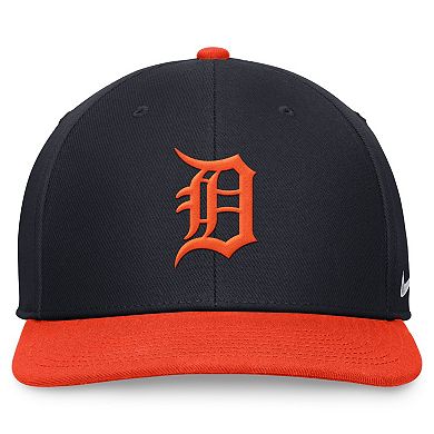 Men's Nike Navy/Orange Detroit Tigers Evergreen Two-Tone Snapback Hat