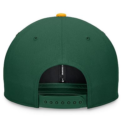 Men's Nike Green/Gold Oakland Athletics Evergreen Two-Tone Snapback Hat