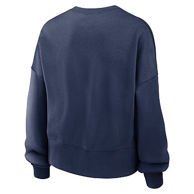Women's Nike Navy St. Louis Cardinals Pullover Sweatshirt