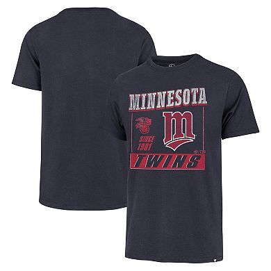 Men's '47 Navy Minnesota Twins Outlast Franklin T-Shirt