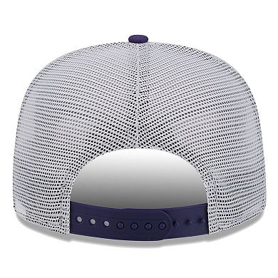 Men's New Era Purple Phoenix Suns Court Sport Speckle 9FIFTY Snapback Hat