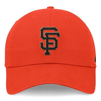 Men's Nike Orange San Francisco Giants Evergreen Club Adjustable Hat