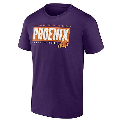 Men's Fanatics Branded Purple Phoenix Suns Box Out T-Shirt