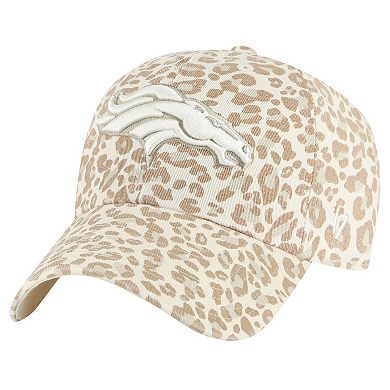 Women's '47 Natural Denver Broncos Panthera Clean Up Adjustable Hat