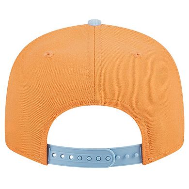 Men's New Era Orange/Light Blue Chicago Bulls 2-Tone Color Pack 9FIFTY Snapback Hat