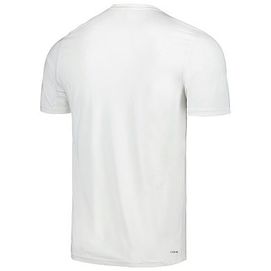Men's adidas White LA Galaxy 2024 Jersey Hook AEROREADY T-Shirt