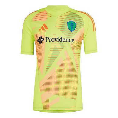 Men's adidas Yellow Seattle Sounders FC 2024 Goalkeeper Jersey