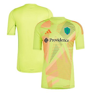 Men's adidas Yellow Seattle Sounders FC 2024 Goalkeeper Jersey