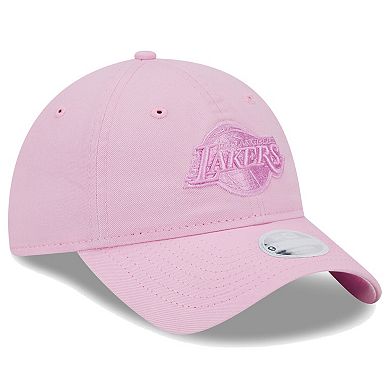 Women's New Era Pink Los Angeles Lakers Colorpack Tonal 9TWENTY Adjustable Hat