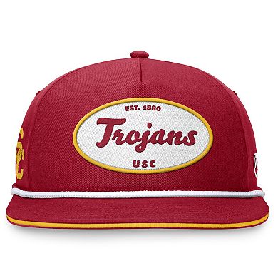 Men's Top of the World Cardinal USC Trojans Iron Golfer Adjustable Hat