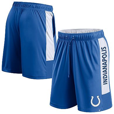 Men's Fanatics Branded  Royal Indianapolis Colts Win The Match Shorts