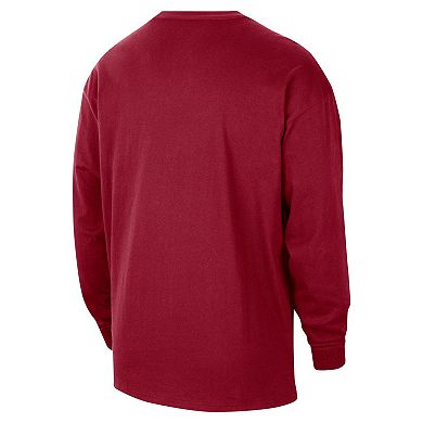 Men's Nike Crimson Alabama Crimson Tide Heritage Max90 Long Sleeve T-Shirt