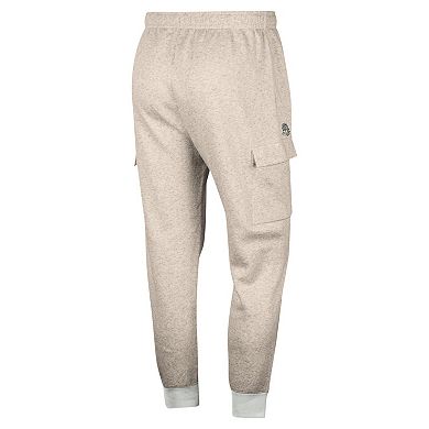 Men's Nike Heather Gray Michigan State Spartans Club Cargo Jogger Pants