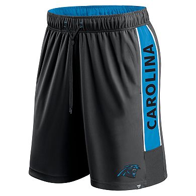 Men's Fanatics  Black Carolina Panthers Win The Match Shorts