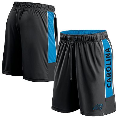 Men's Fanatics  Black Carolina Panthers Win The Match Shorts