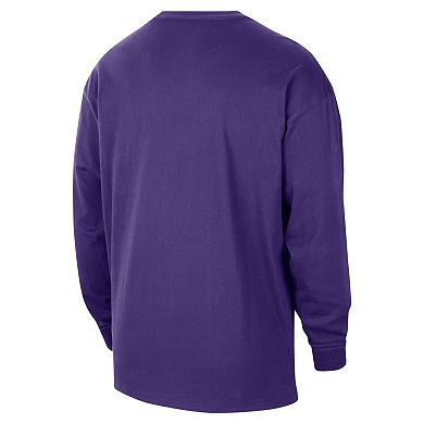 Men's Nike Purple LSU Tigers Heritage Max90 Long Sleeve T-Shirt