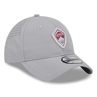 Men's New Era Gray Colorado Rapids Active 9TWENTY Adjustable Hat