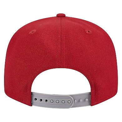 Men's New Era Crimson Indiana Hoosiers Game Day 9FIFTY Snapback Hat