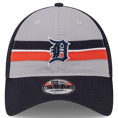 Men's New Era  Gray Detroit Tigers 2024 Batting Practice 9TWENTY Adjustable Hat