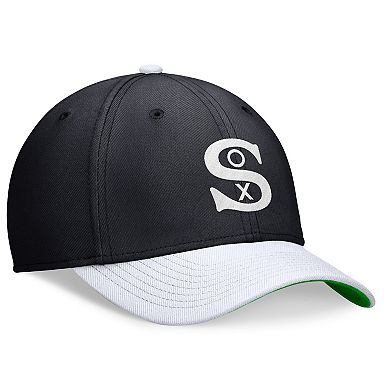 Men's Nike Navy/White Chicago White Sox Cooperstown Collection Rewind Swooshflex Performance Hat