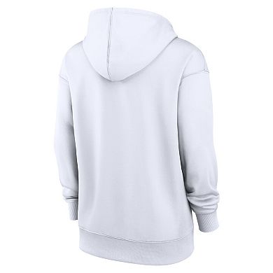 Women's Nike White San Francisco Giants City Connect Practice Performance Pullover Hoodie