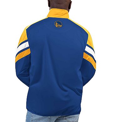 Men's G-III Sports by Carl Banks Royal Golden State Warriors Game Ball Full-Zip Track Jacket
