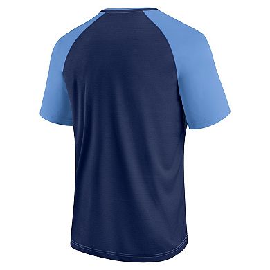 Men's Fanatics Branded Sky Blue New York City FC Attacker Raglan T-Shirt