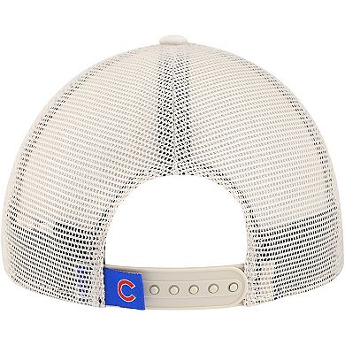 Men's New Era Stone Chicago Cubs Game Day 9TWENTY Adjustable Trucker Hat