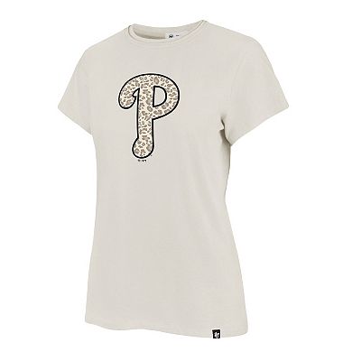 Women's '47 Oatmeal Philadelphia Phillies Imprint Frankie T-Shirt