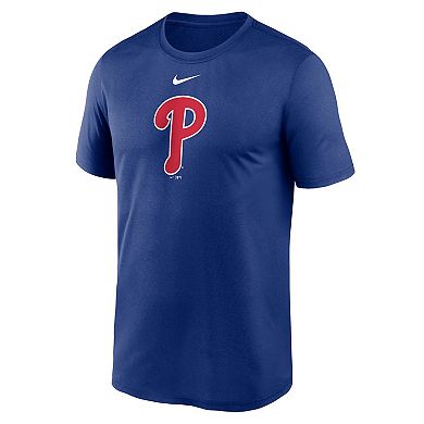 Men's Nike  Royal Philadelphia Phillies Legend Fuse Large Logo Performance T-Shirt