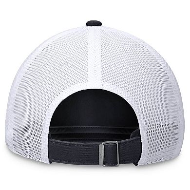 Men's Nike Navy New York Yankees Evergreen Wordmark Trucker Adjustable Hat