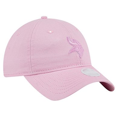 Women's New Era Pink Minnesota Vikings Color Pack 9TWENTY Adjustable Hat