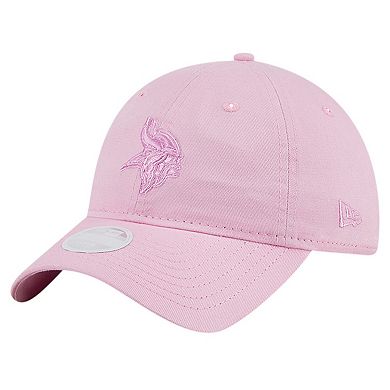 Women's New Era Pink Minnesota Vikings Color Pack 9TWENTY Adjustable Hat