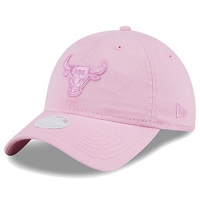 Women's New Era Pink Chicago Bulls Colorpack Tonal 9TWENTY Adjustable Hat