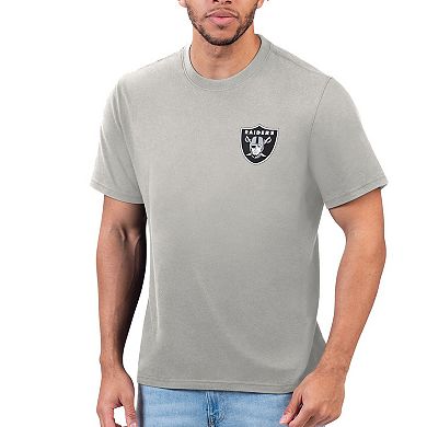 Men's Margaritaville Silver Las Vegas Raiders T-Shirt