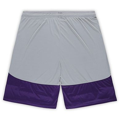 Men's Fanatics Branded Purple Minnesota Vikings Big & Tall Team Logo Shorts