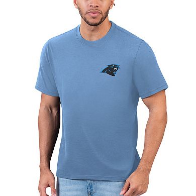 Men's Margaritaville Blue Carolina Panthers T-Shirt