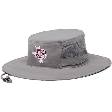 Unisex Columbia Gray Texas A&M Aggies Bora Bora Booney II Omni-Shade Hat