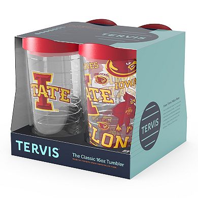 Tervis Iowa State Cyclones Four-Pack 16oz. Classic Tumbler Set