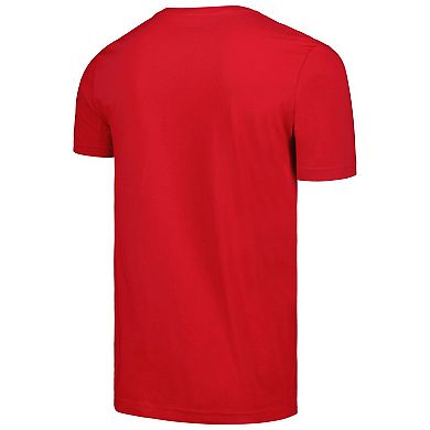 Men's New Era Red Kansas City Chiefs Camo Logo T-Shirt