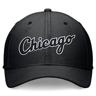 Men's Nike Black Chicago White Sox Evergreen Performance Flex Hat