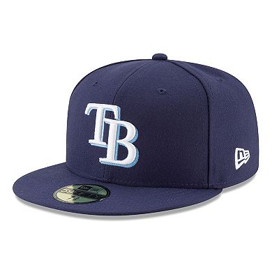Men's New Era Navy Tampa Bay Rays 2024 MLB World Tour: Dominican Republic Series 59FIFTY Fitted Hat