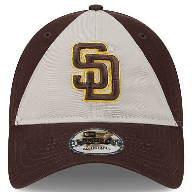 Men's New Era  Brown San Diego Padres 2024 Batting Practice 9TWENTY Adjustable Hat