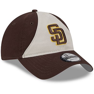 Men's New Era  Brown San Diego Padres 2024 Batting Practice 9TWENTY Adjustable Hat