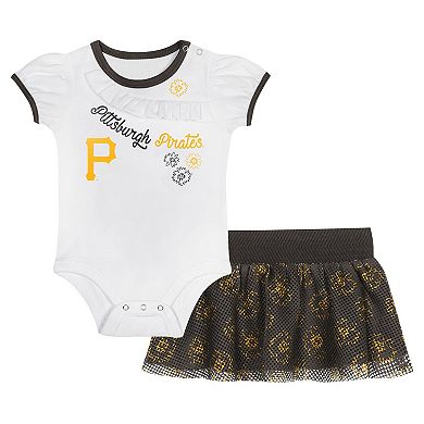 Newborn & Infant Pittsburgh Pirates Sweet Bodysuit & Skirt Set