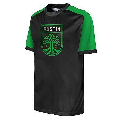 Youth Black Austin FC 2023/24 Winning Tackle T-Shirt