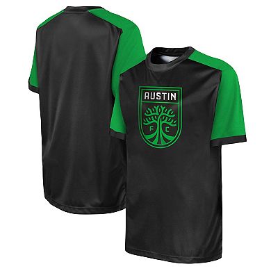 Youth Black Austin FC 2023/24 Winning Tackle T-Shirt