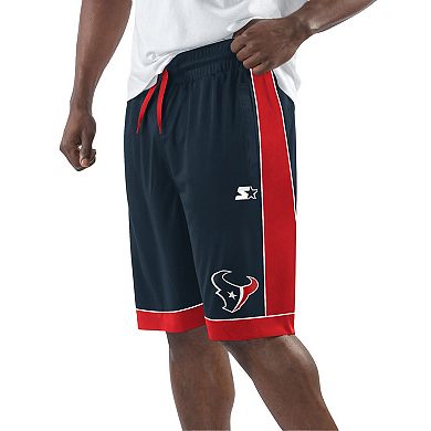 Men's Starter Navy/Red Houston Texans Fan Favorite Fashion Shorts