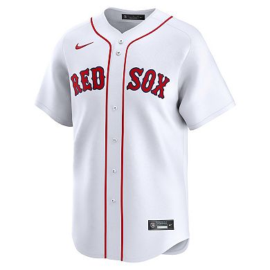 Men's Nike Wade Boggs White Boston Red Sox Home Limited Player Jersey