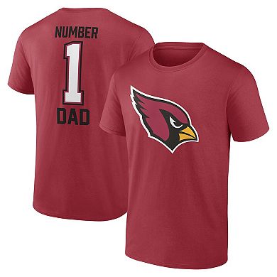 Men's Fanatics Branded Cardinal Arizona Cardinals Father's Day T-Shirt
